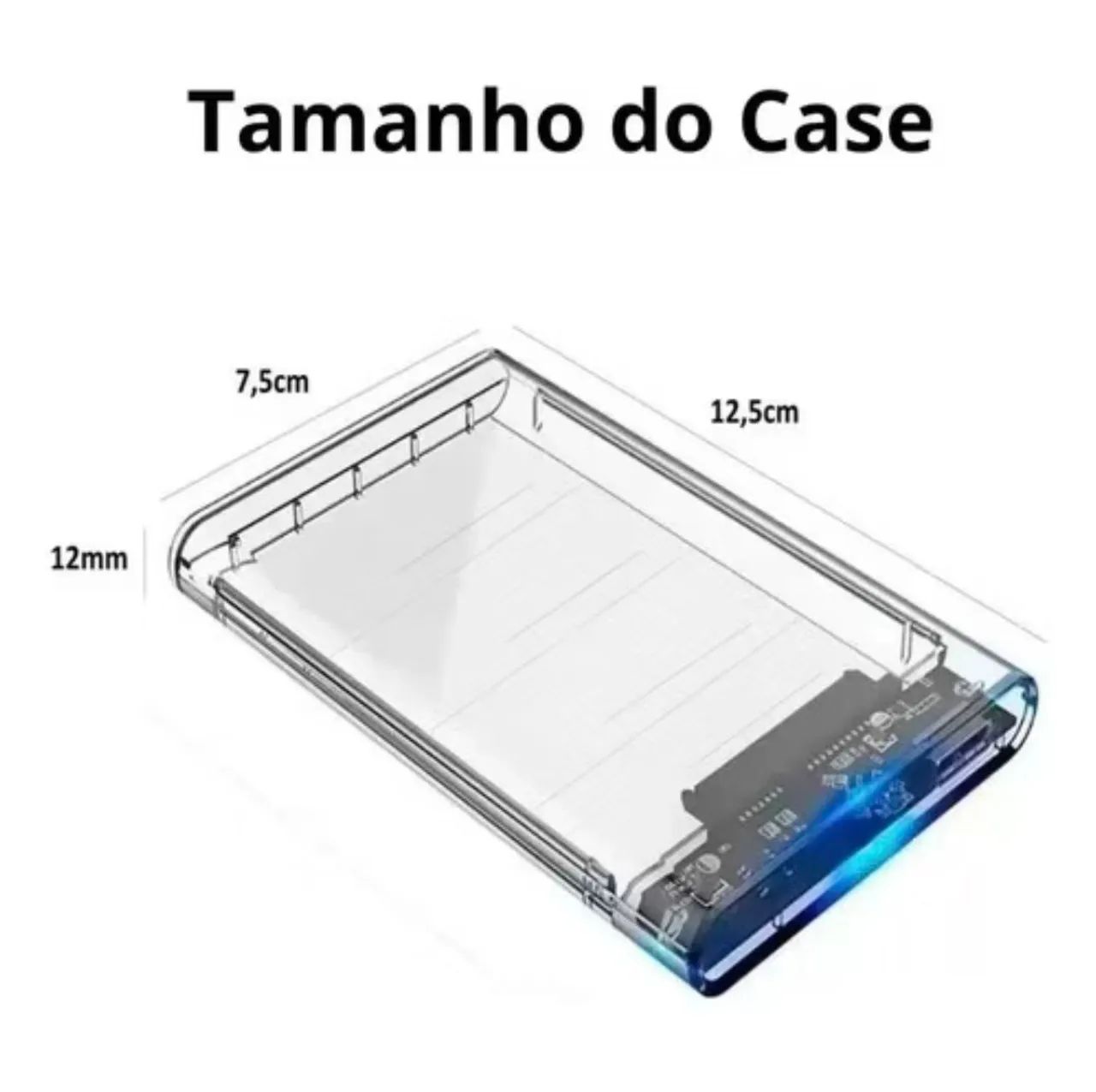 Case HD Externo 2.5" - Foto 4