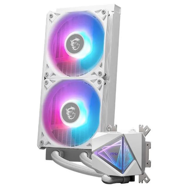 Water Cooler MSI MAG Coreliquid I240, ARGB, 240mm, Intel e AMD, Branco, 12x 45,57 - Foto 3