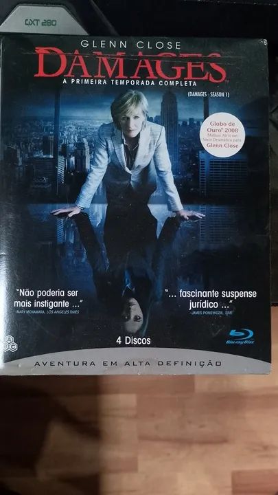 Blu-ray Damages 1a Temporada 4 Discos discos lacrados - Foto 2