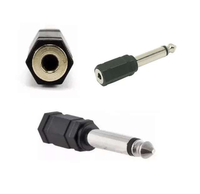 Conector Adaptador P2 Para P10 