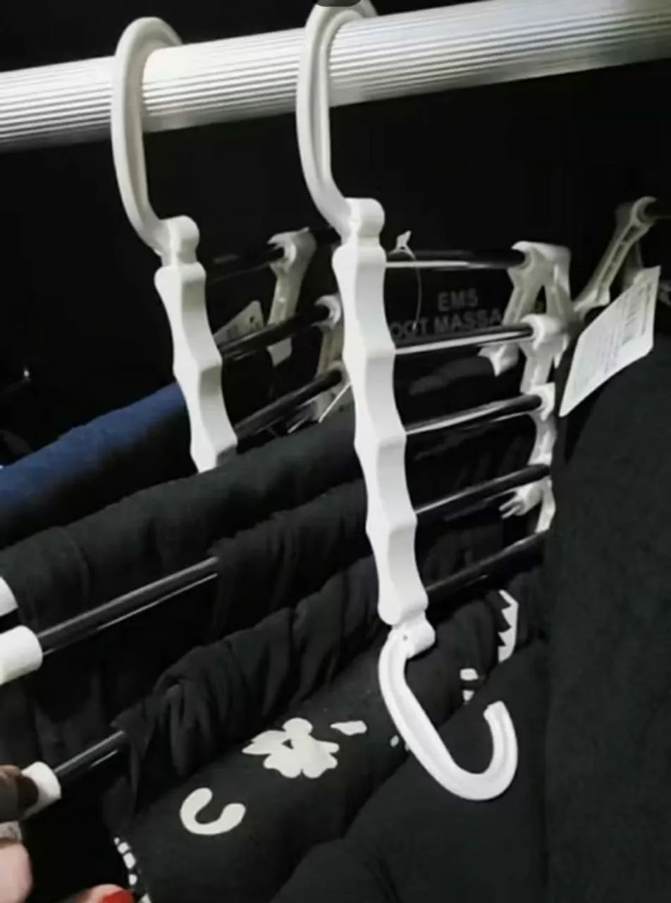 3 cabides 5 em 1 retrátil  - Foto 4