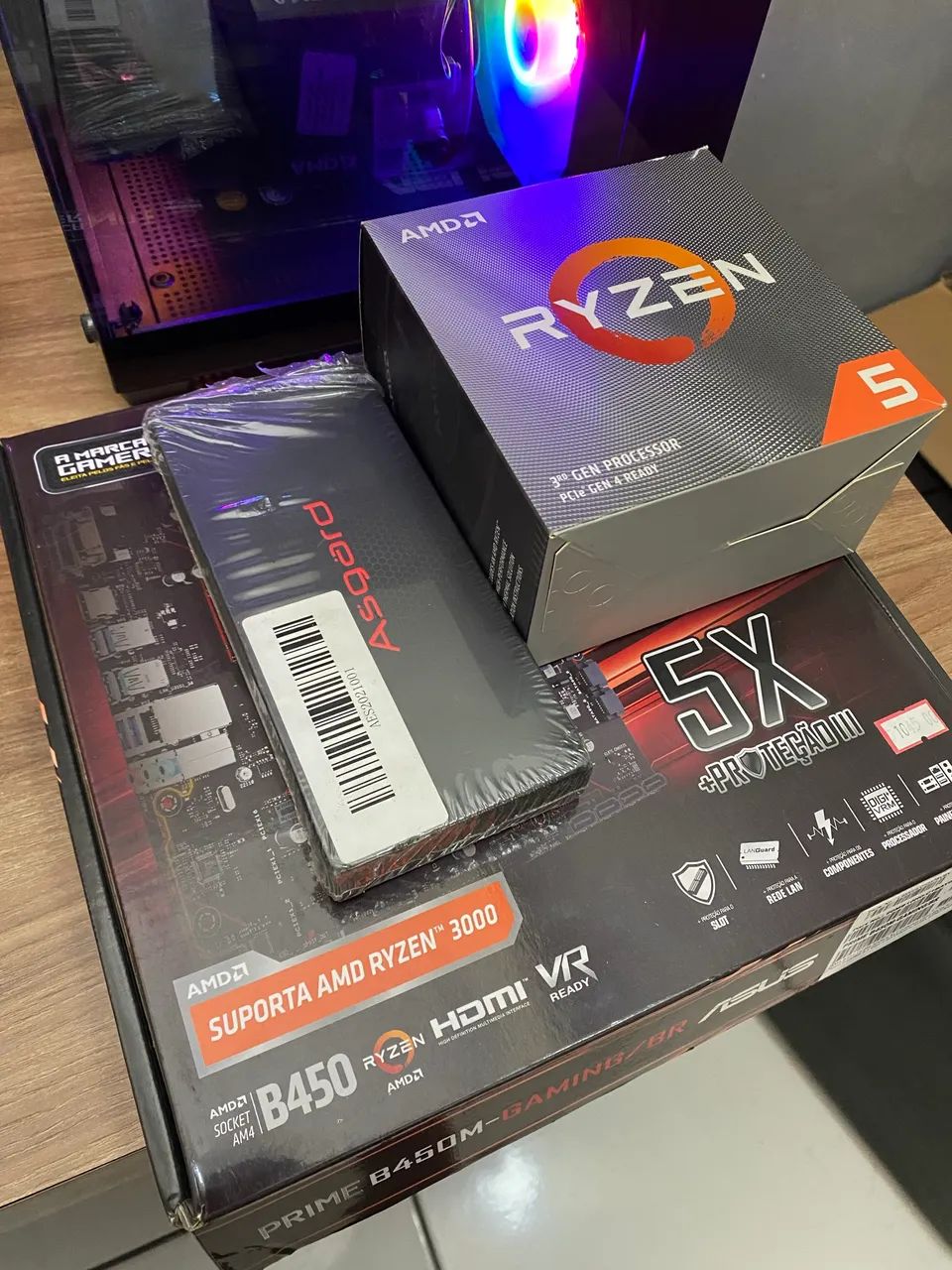 ASUS PRIME B450M-A/R5 3600/メモリ16GB セット商品 ASUS PRIME B450M