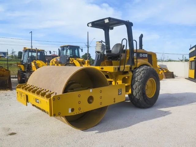 Rolo compactador Caterpillar CS531D 2004 revisado - Foto 2