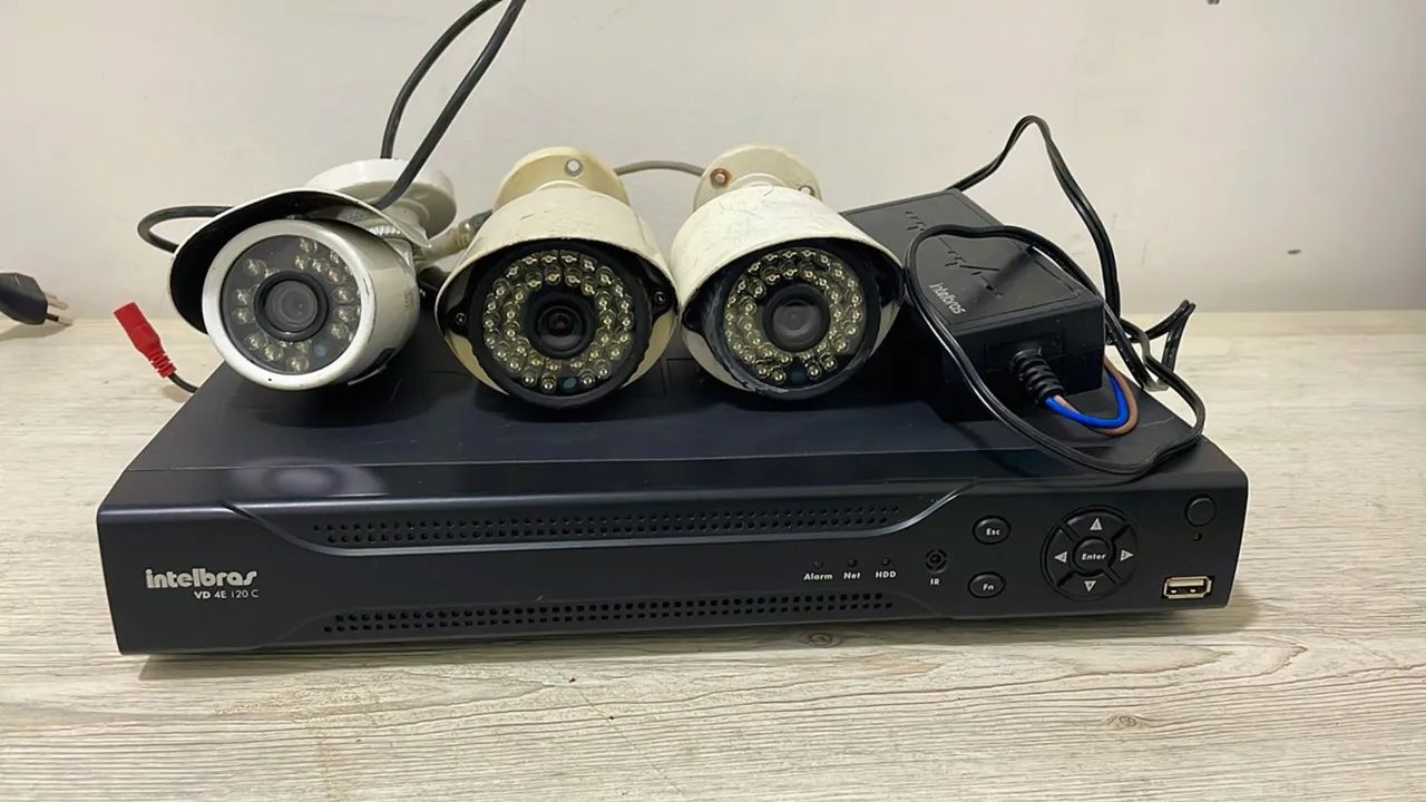 Kit Câmeras de Segurança Intelbras + DVR64318190748163123