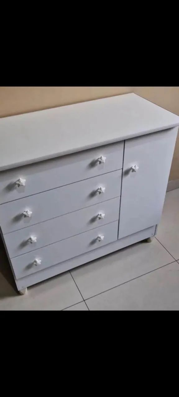Cômoda Infantil Nova/Entrega É Montagem Disponível  - Foto 3
