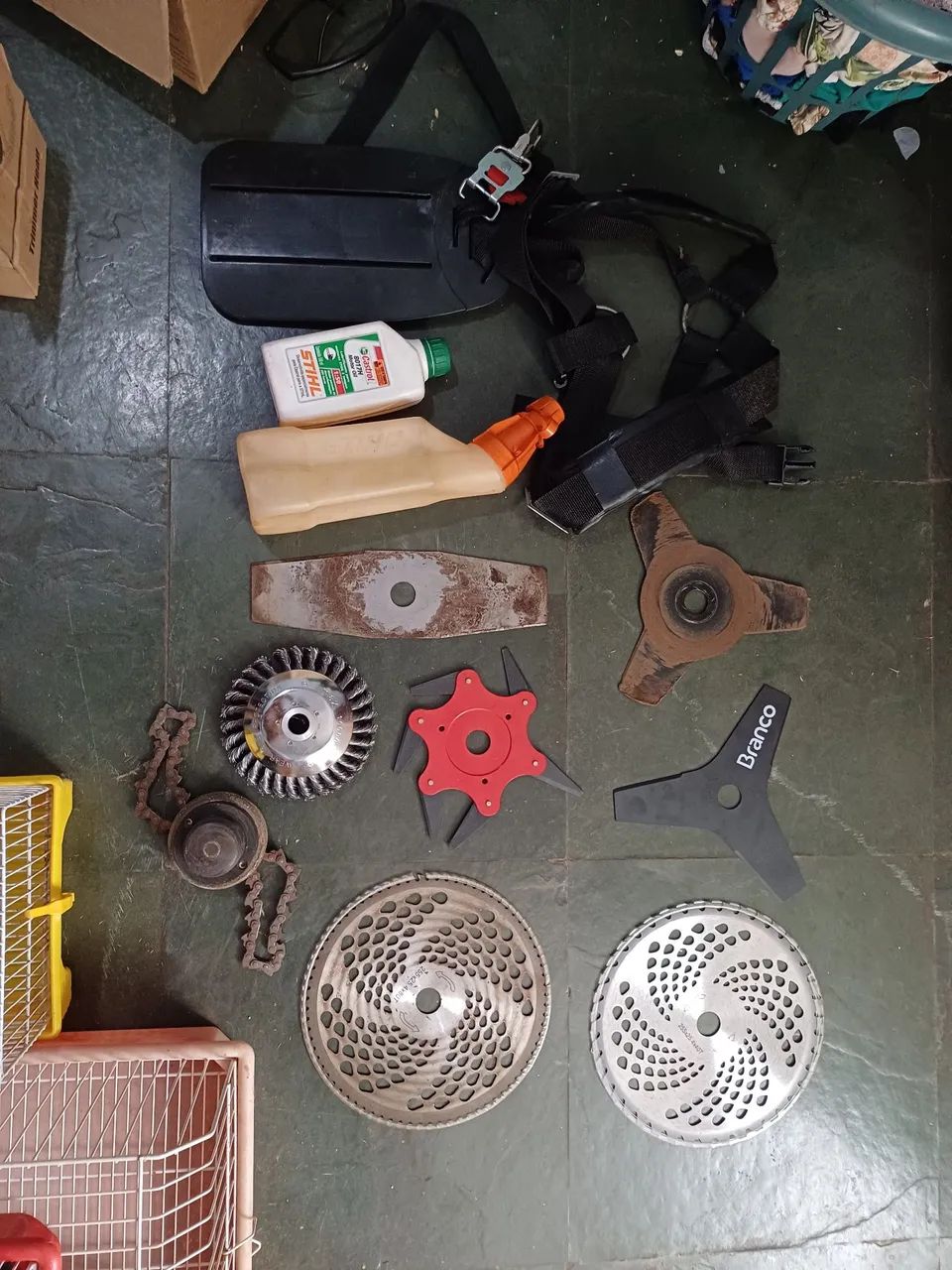 Kit de ferramentas para jardinagem - Stihl Branco - Foto 2