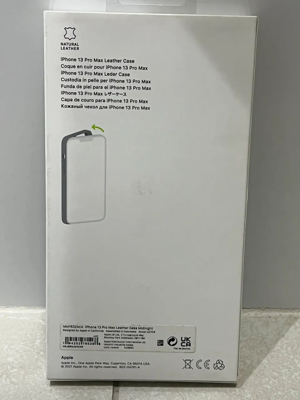 Case Magsafe Leather Case Iphone 13 Pro Max Original  - Foto 5
