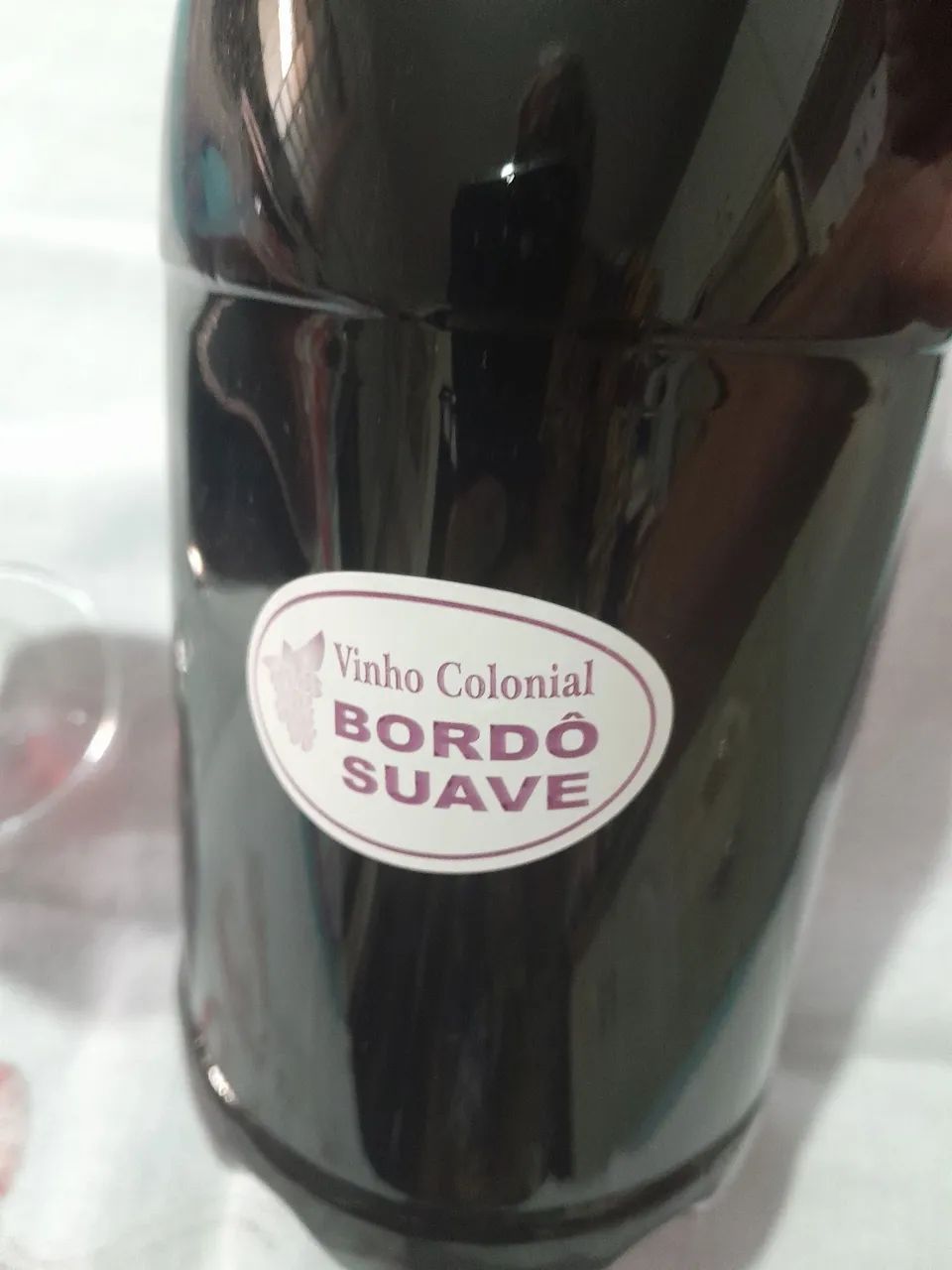 Vinho Tinto Bordô Suave - Garrafa de 1 Litro - Foto 2