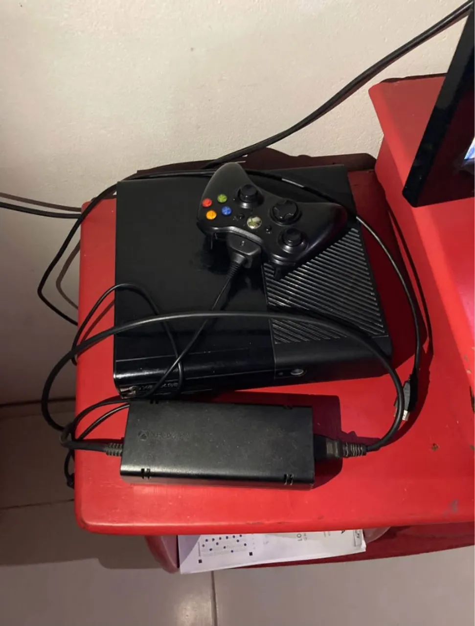 Xbox 360 super slim +2 controle 64305907259395122