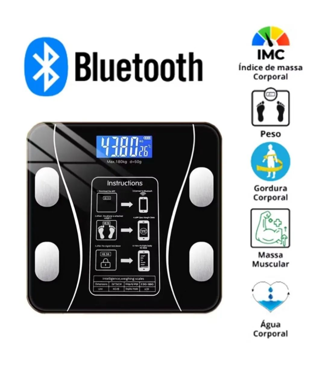 Balança Digital Inteligente via Bluetooth