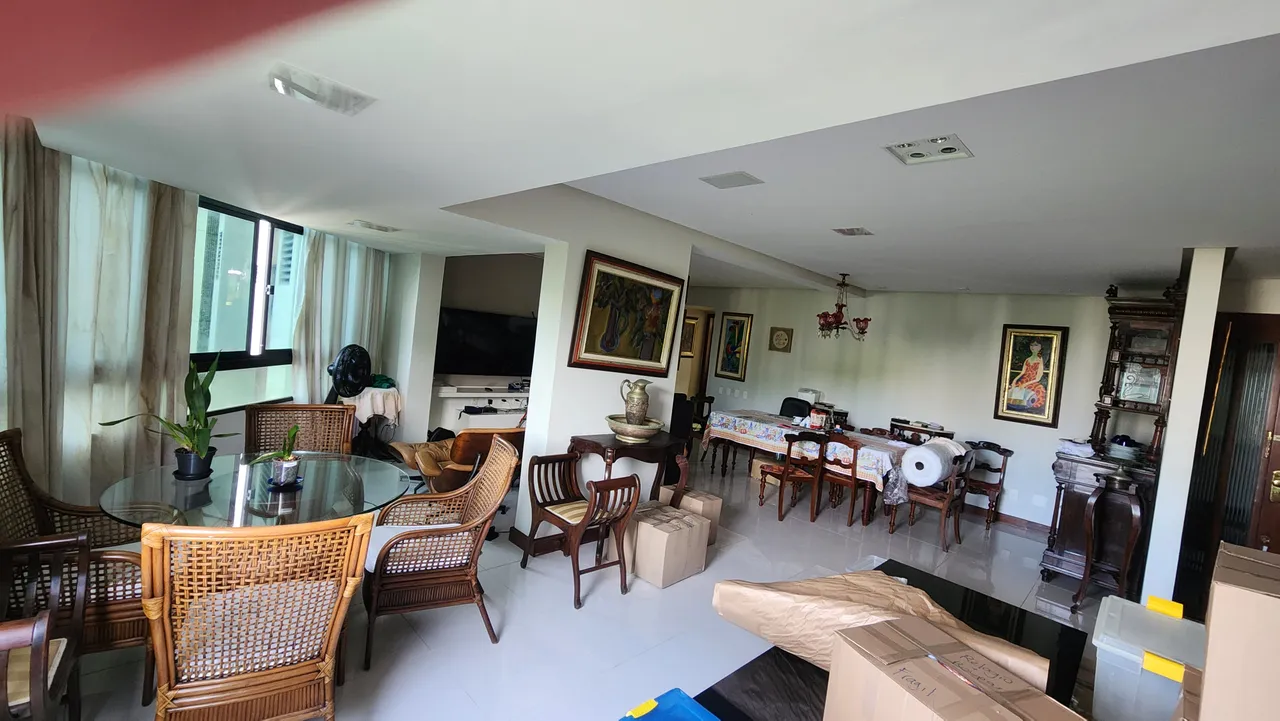 Apartamento para aluguel com 4 quartos, sendo 3 suítes, 1 gabinete, 210m², Acupe - Salvado