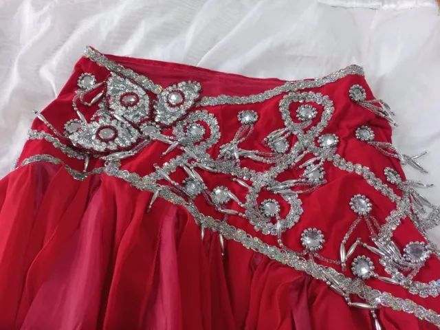 Saia e Top para dança do ventre - Foto 3