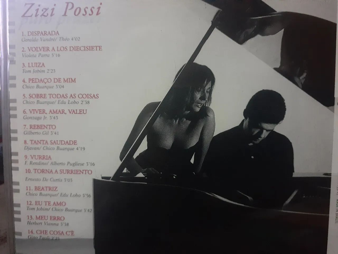 CD /  Zizi Possi - Puro prazer / 1999 - Foto 2