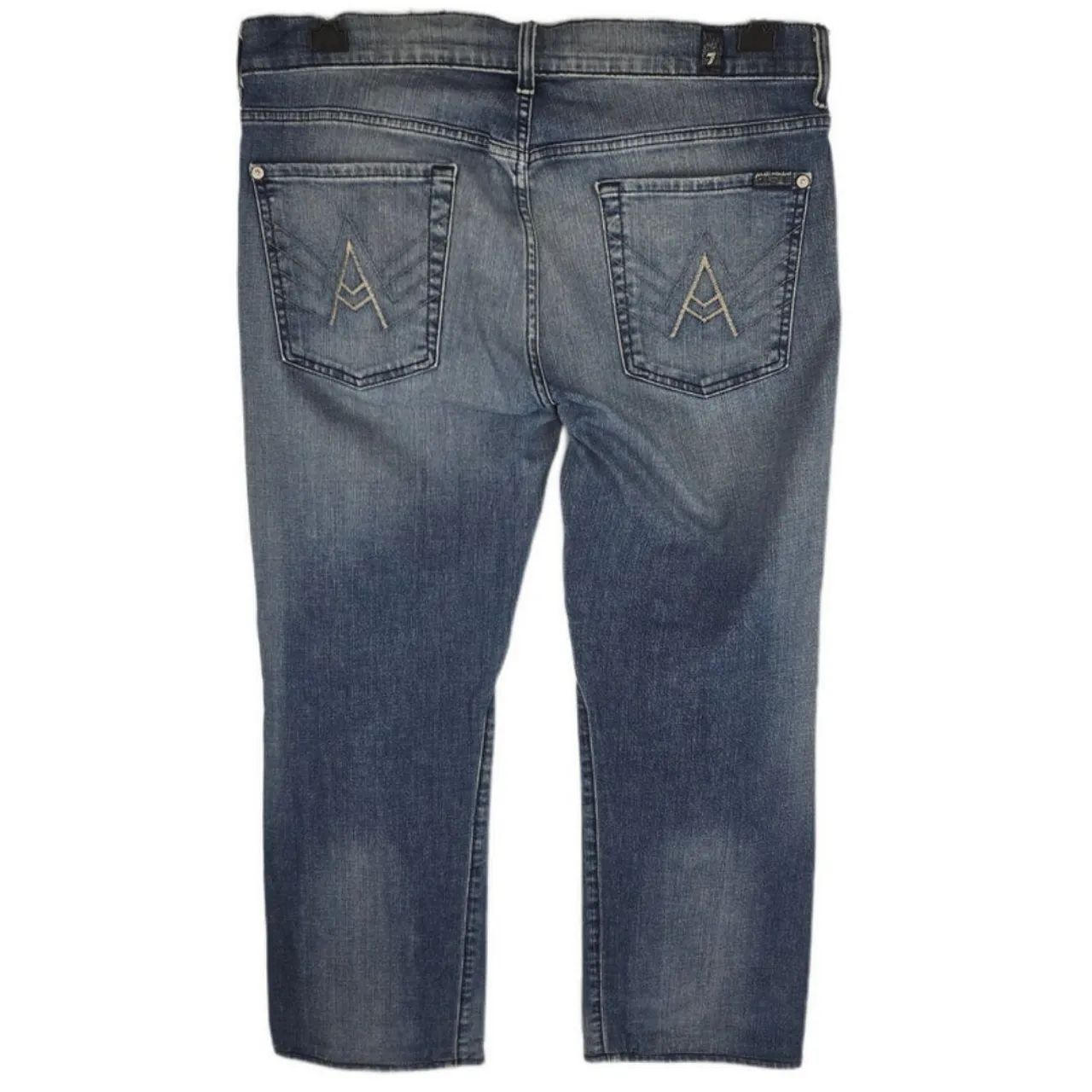 Calça Jeans 7 for All Mankind Azul - Original - Foto 3