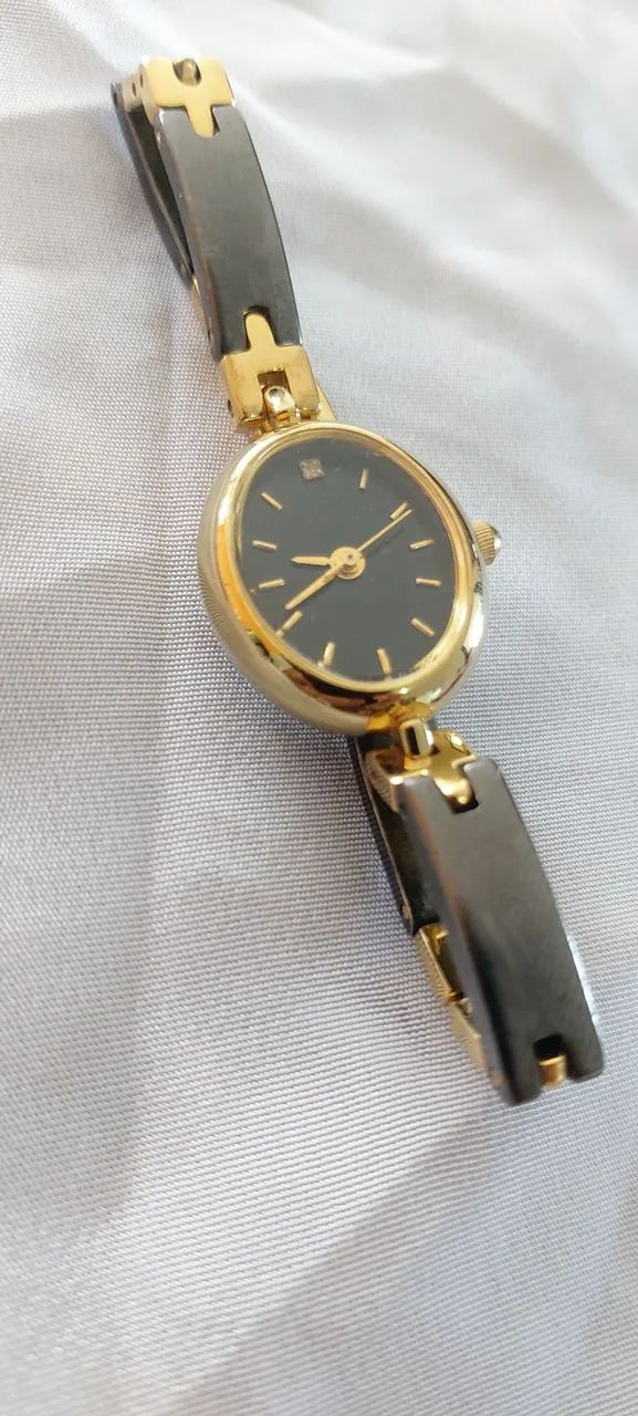 Relógio Jovial Suíço dourado. - Foto 4