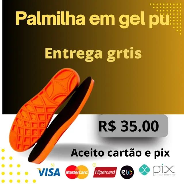 palmilha em gel p/u só tenho 3536/3940 