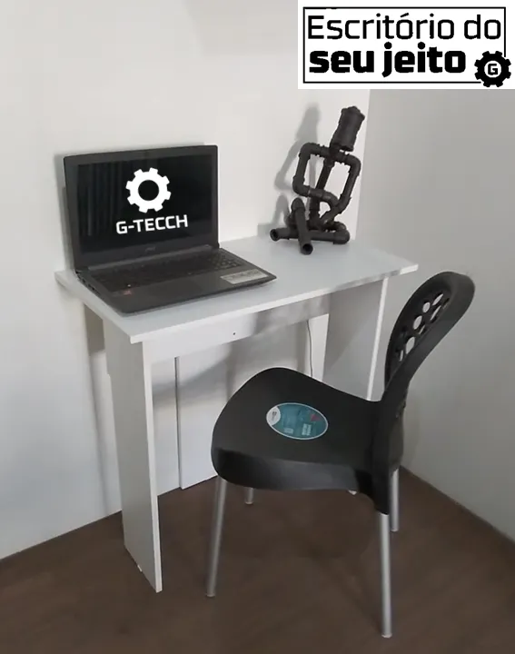 Escrivaninha NOVA MDF Multiuso Mesa de Escritório para Notebook Estudo Computador Birô