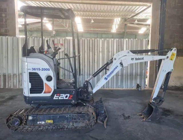 Mini Escavadeira Bobcat Mod. E20z Ano 2023 612.8h
