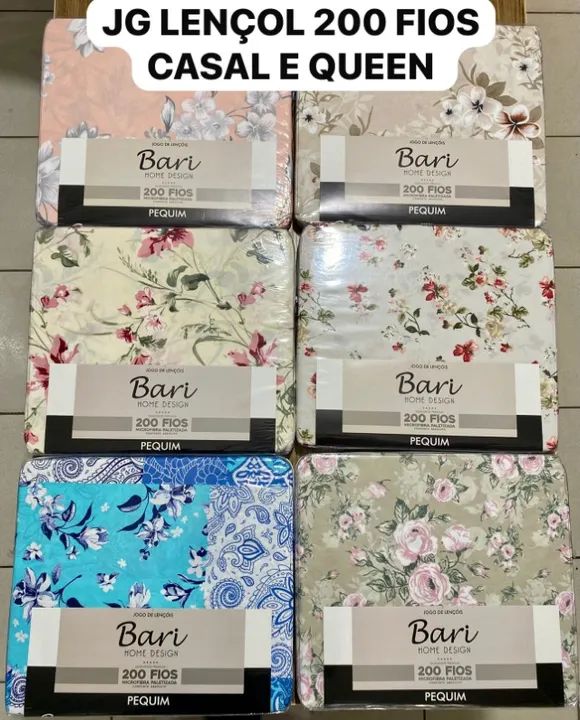 Jogo de Lençol 200 fios Produto novo