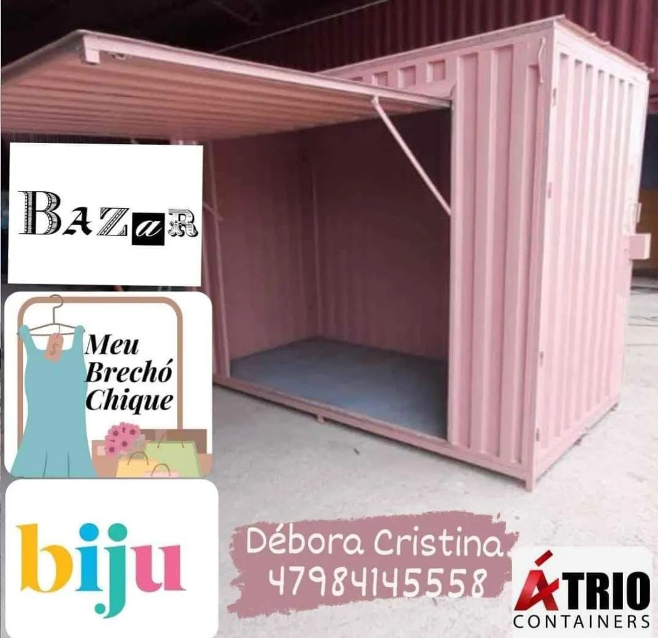 Container almoxarifado loja  - Foto 2
