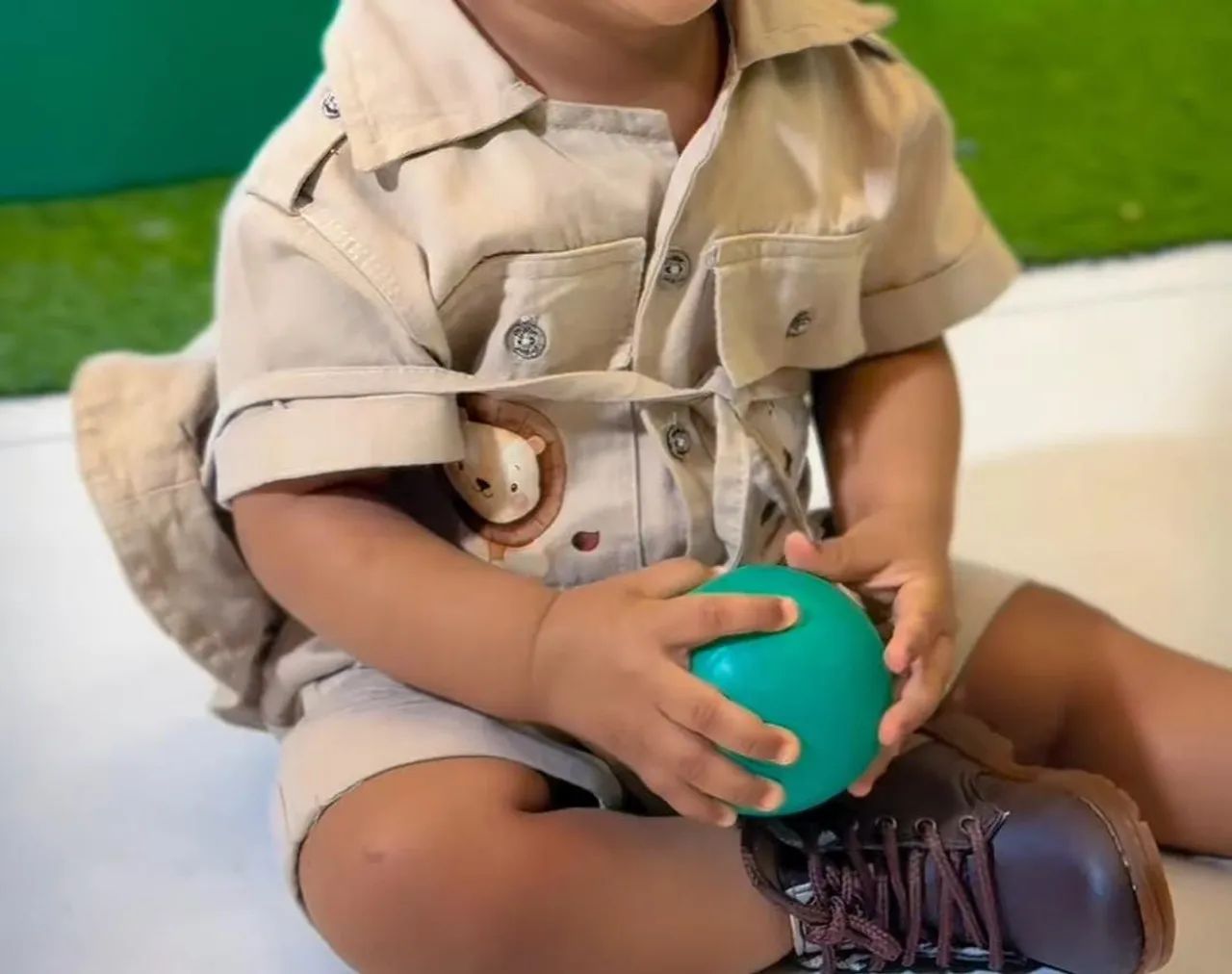 Macacão Safari + Botinha marrom  - Foto 2