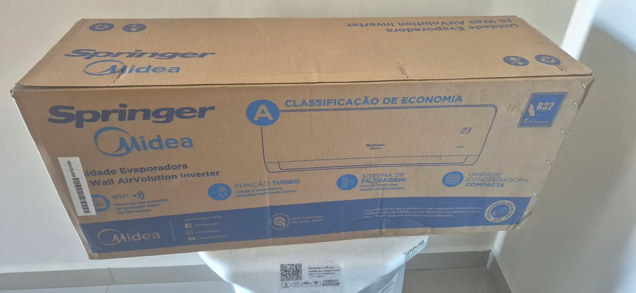 Ar Condicionado 12.000 BTU novo na caixa
