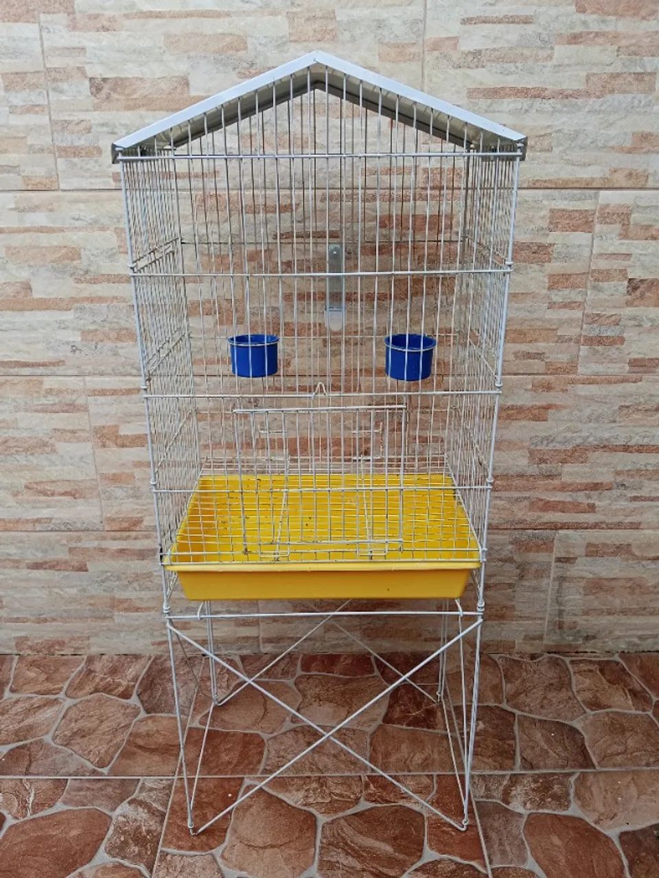 Gaiola para calopsita.