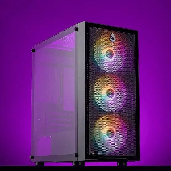 Gabinete Gamer RGB -  Iluminação Incrível