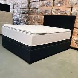 Cama Box Casal + Colchão Mocaccino Molas Ensacadas - Foto 2