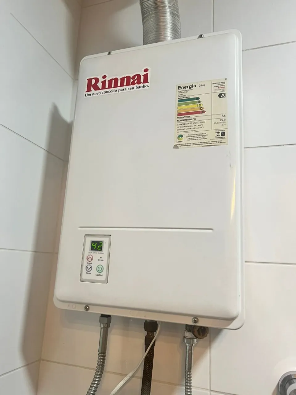 AQUECEDOR A GAS RINNAI