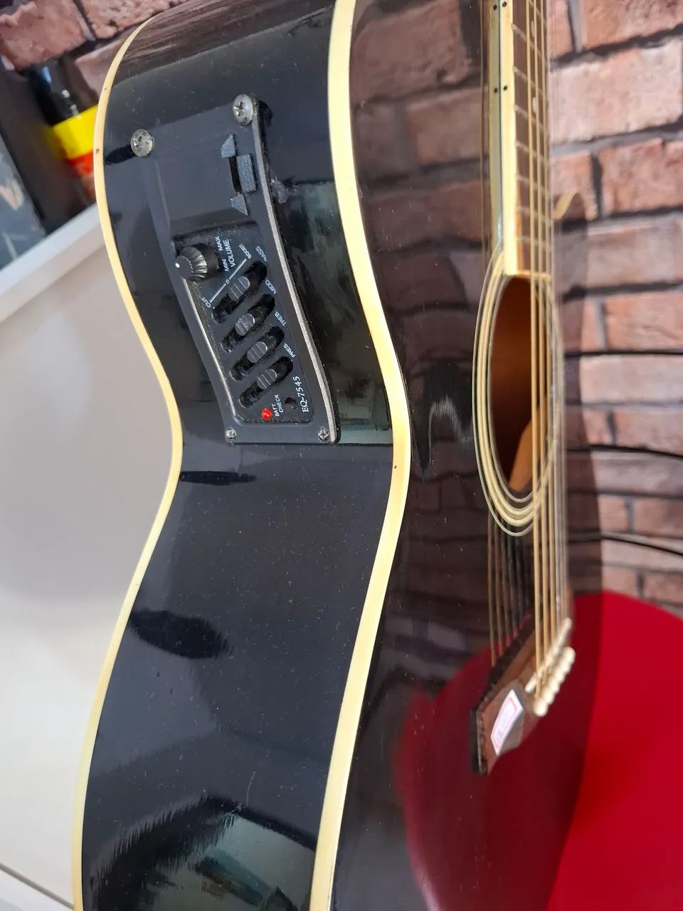 Violão Elétrico Aço Jumbo - Foto 4
