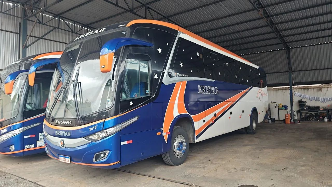 Ônibus Paradiso 1200 Scania semi leito - 2010 - Excelente estado, estudo troca por corolla