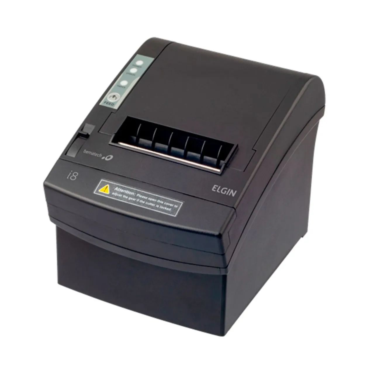 Impressora Térmica Não Fiscal Elgin 203dpi I8 USB, Ethernet e Serial Preto com Guilhotina - Foto 3