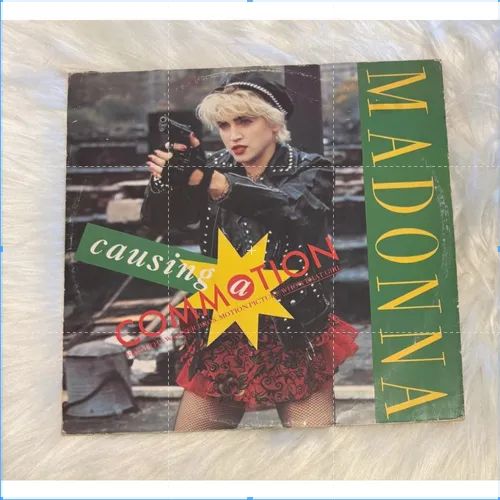 VINIL SINGLE 12'' MADONNA - CAUSING A COMMOTION IMPORTADO64319177887617120