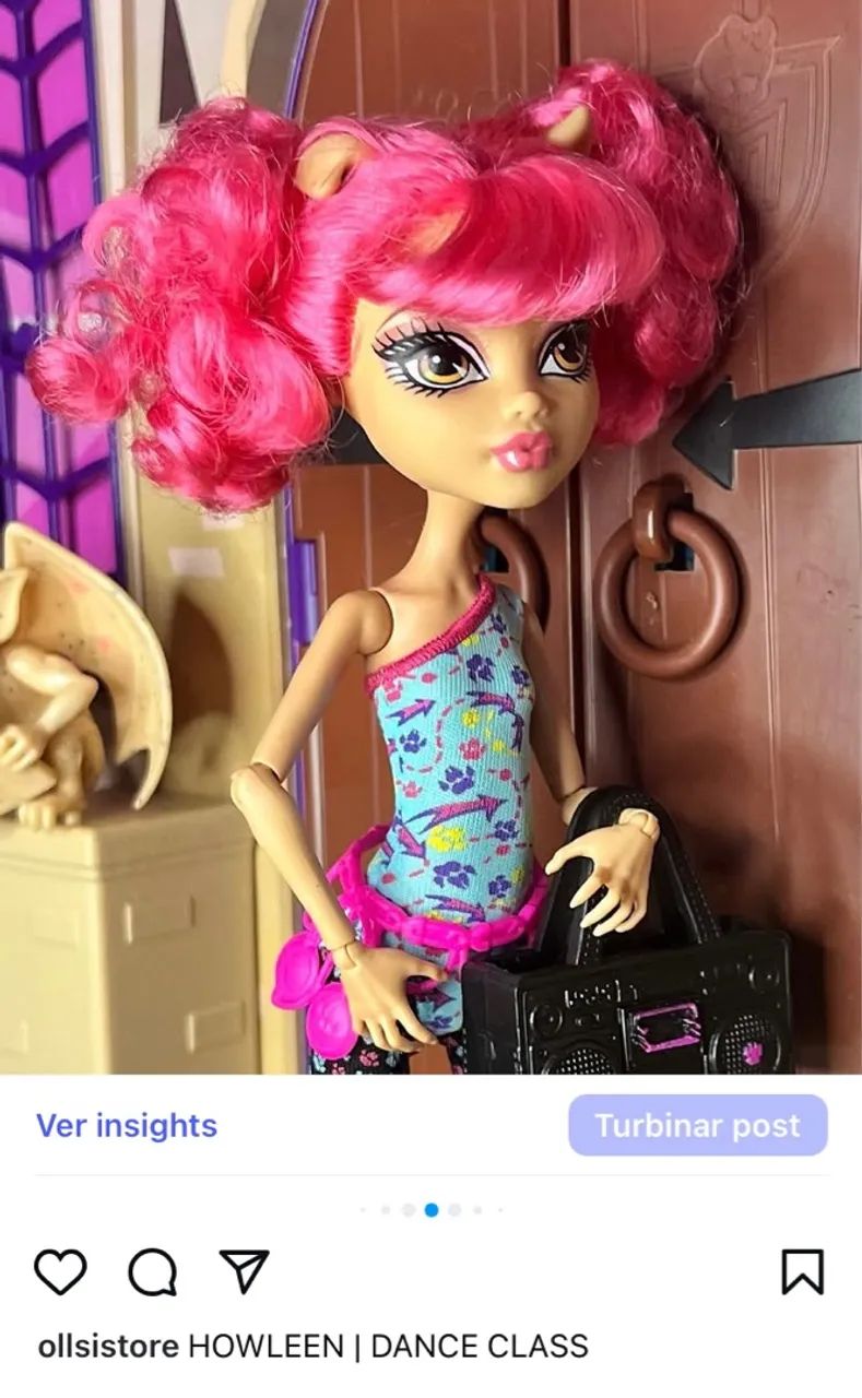 Boneca Monster High Howleen Wolf Dance Class - Foto 3