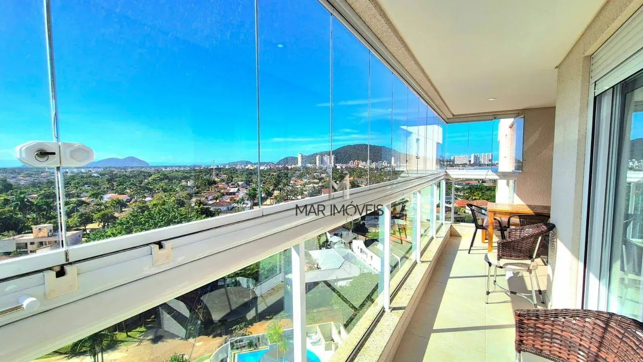 Apartamento em prédio NOVO com lazer de clube, linda vista panorâmica na região da praia d