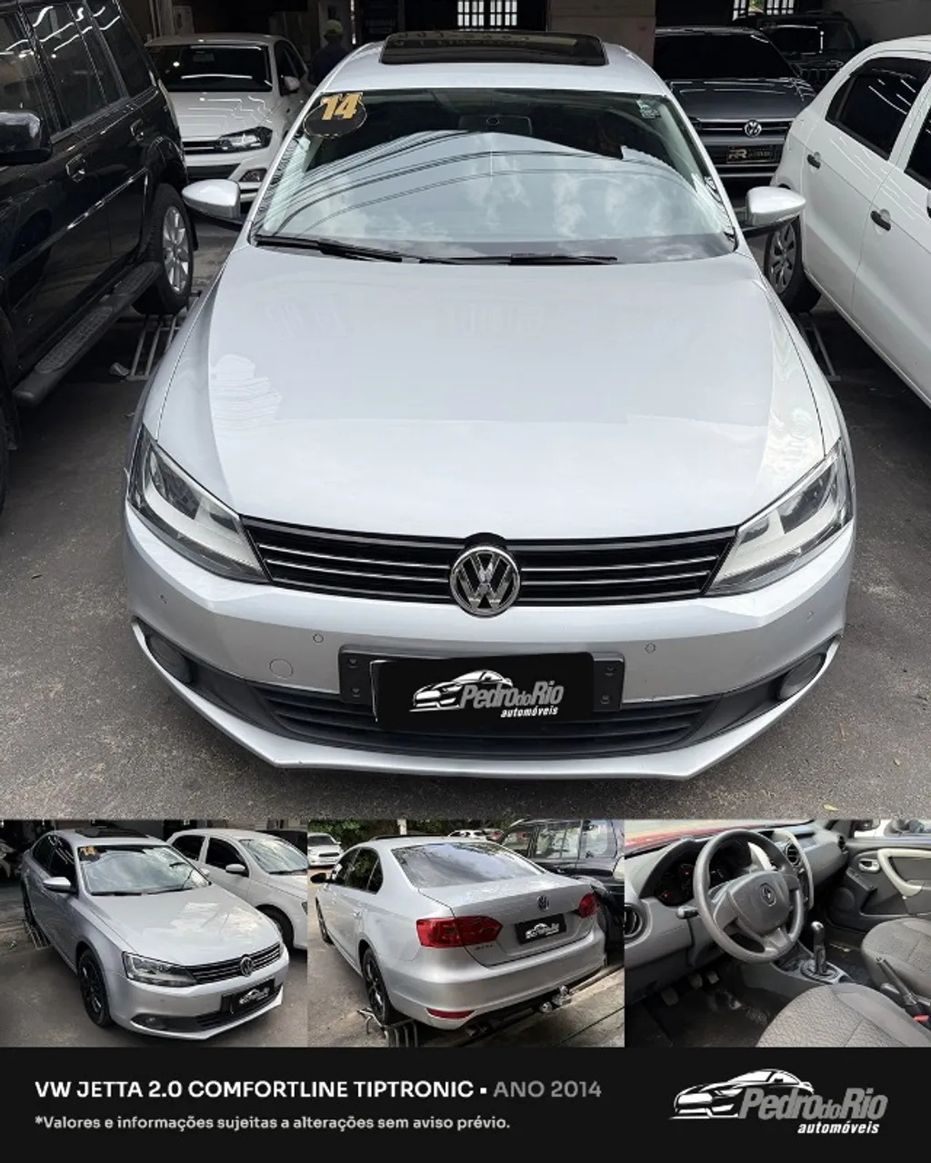 Jetta 2.0 Comfortline Tiptronic Teto Solar 2014