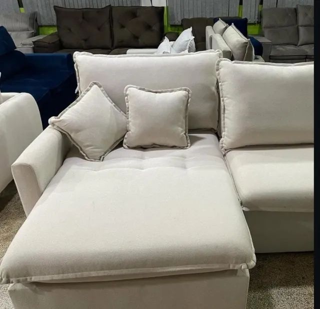 Sofá Cama Retrátil e Reclinável 2,24m - Foto 3