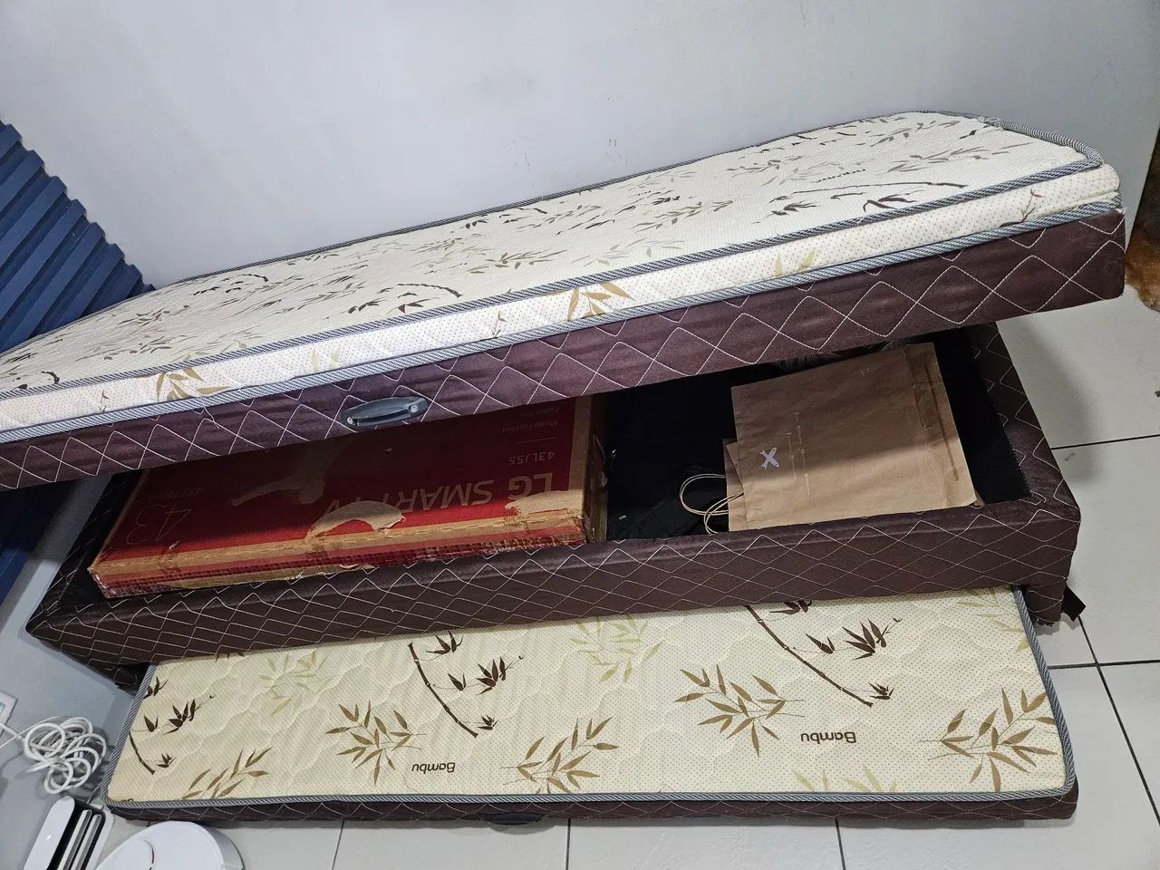 Cama Box de Solteiro com baú  - Foto 3