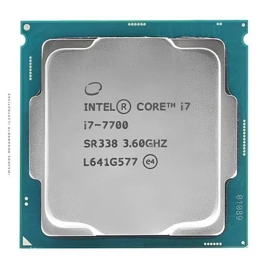 Processador intel core i7 7700 7°geração. Zero