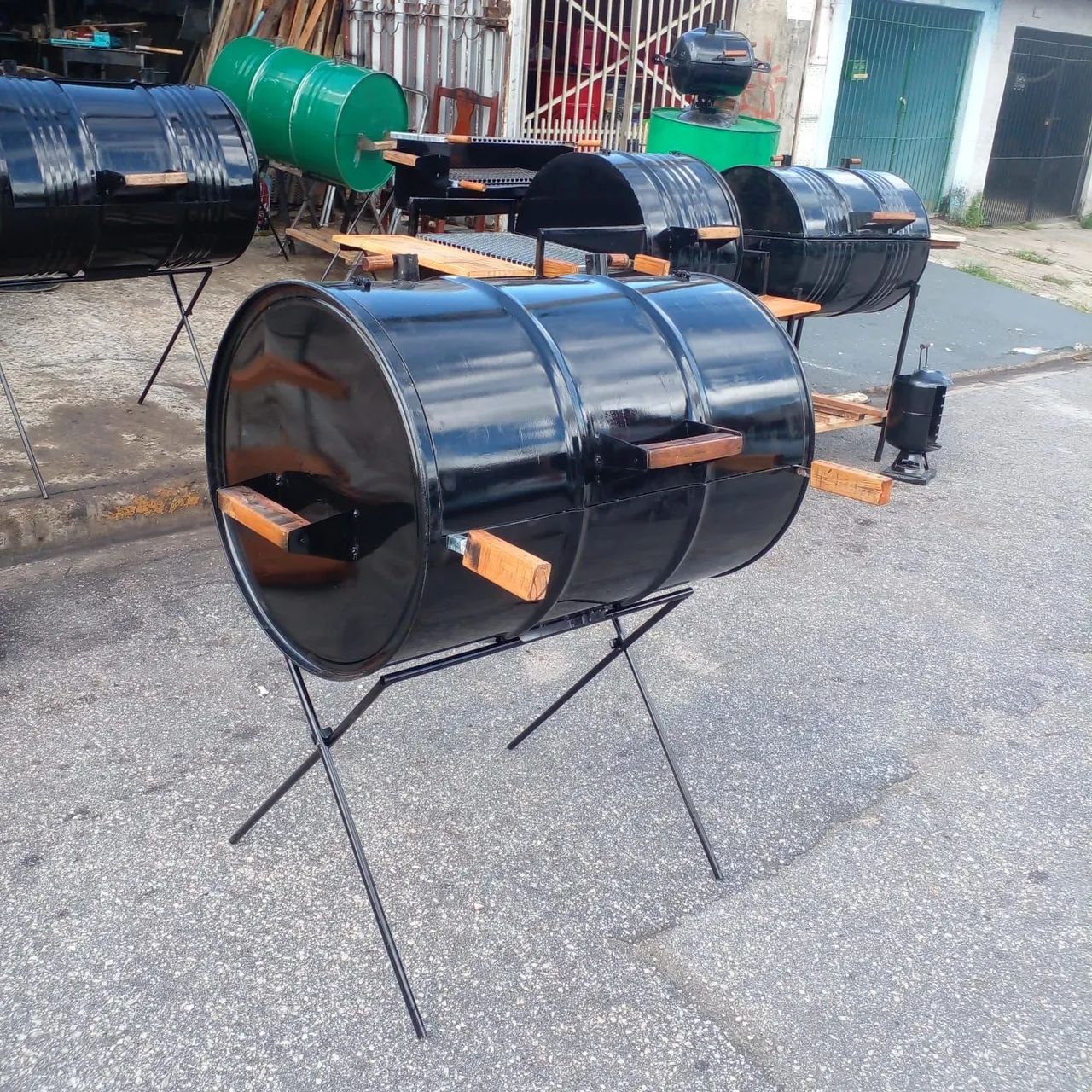 Churrasqueira de tambor  - Foto 6