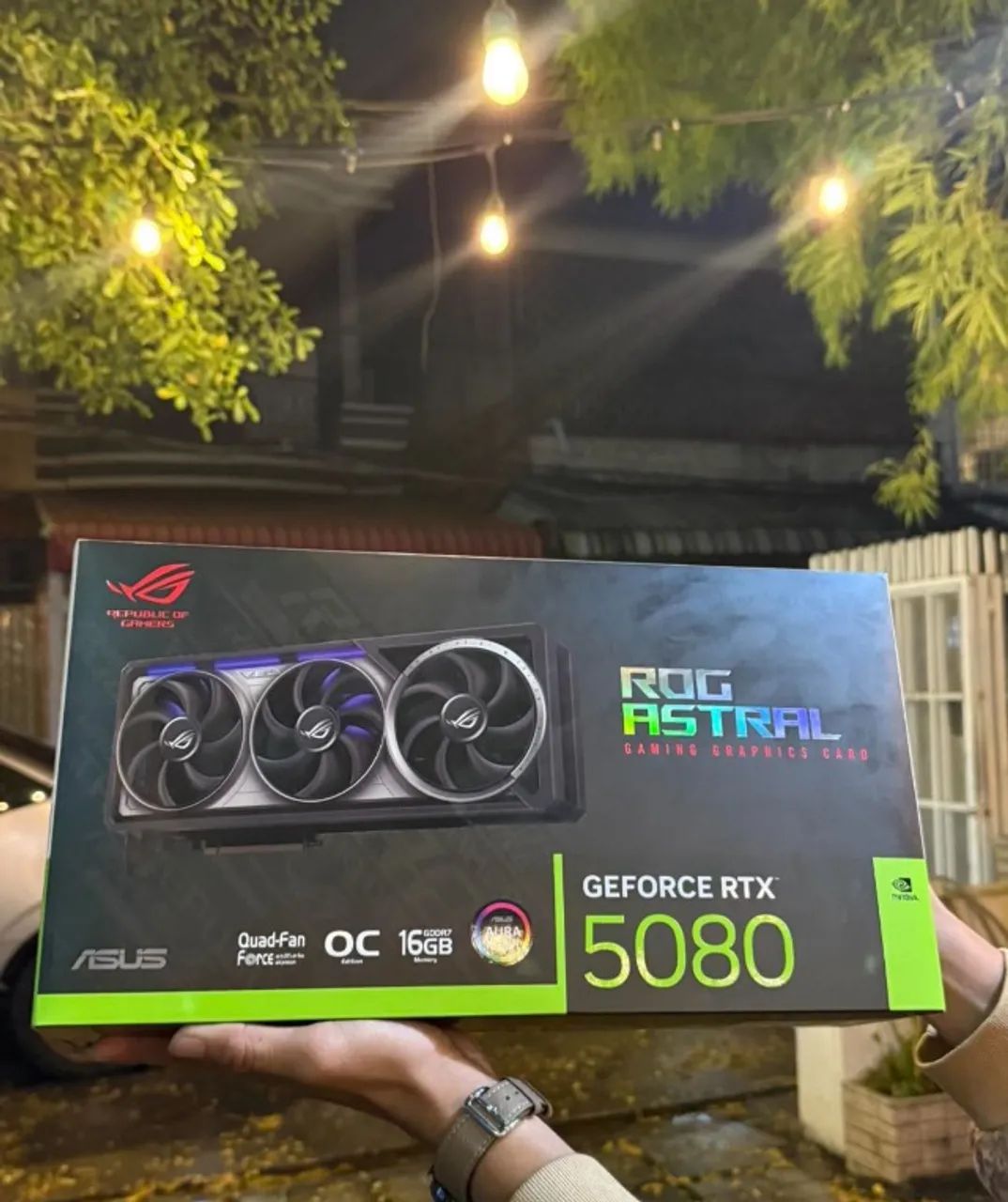 Placa de vídeo 5080 16gb 