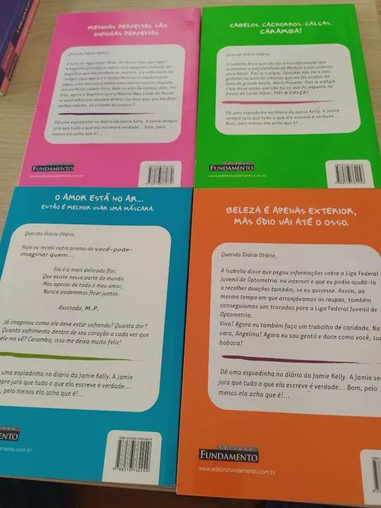 Livros _ coleção QUERIDO DIÁRIO OTÁRIO (vol. 01 ao 04)- excelente estado  - Foto 6