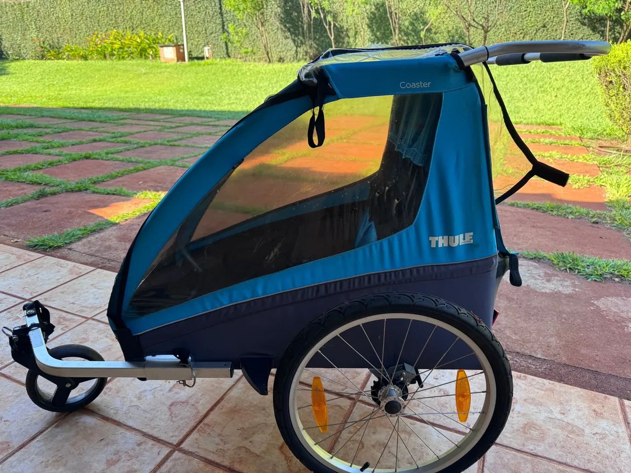 Thule trailer para 1 ou 2 crianças  - Foto 5