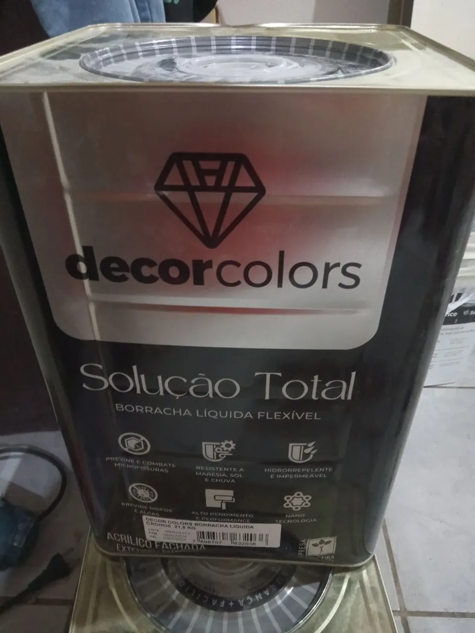 Tinta Acrílica Fachada Decor Colors - Solução sol e chuva cronosTotal