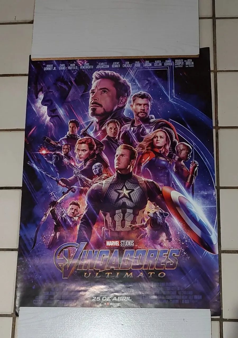 Pôster Original de Cinema - Vingadores: Ultimato (2019) - CineSystem - Foto 2
