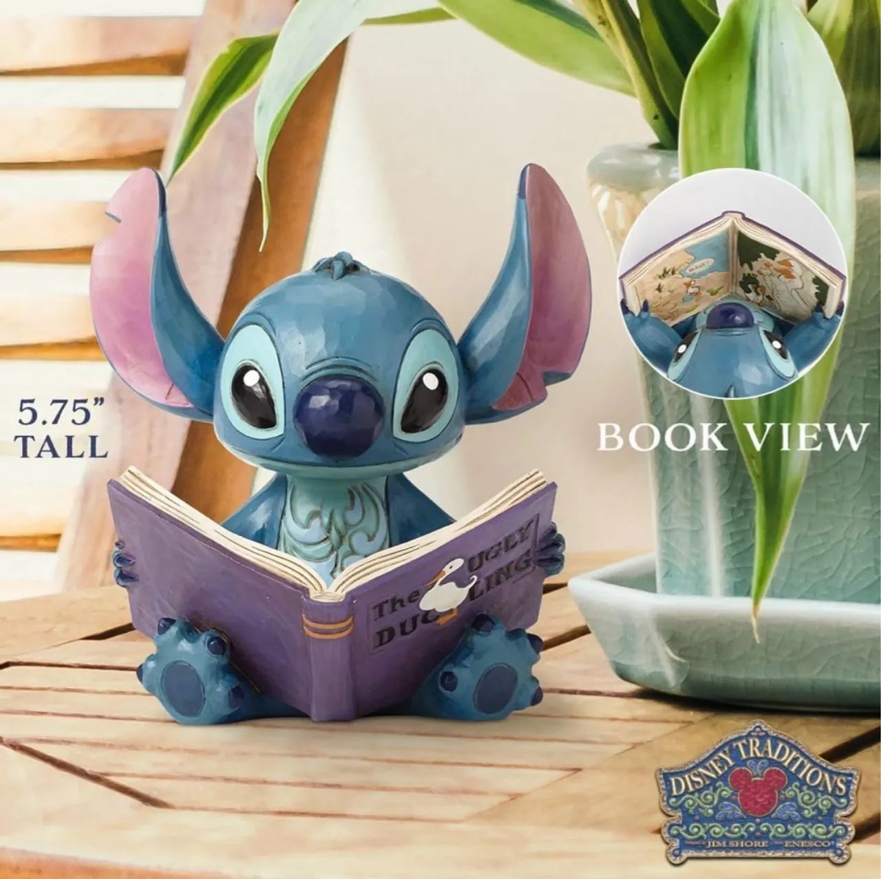 Estátua Stitch Disney de Jim Shore - Foto 5