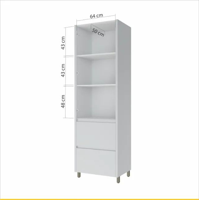  Paneleiro Marquesa 100% MDF - 2 Portas e 2 Gavetas!  - Foto 2