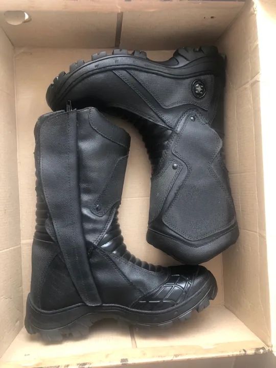 Cano Alto Bota Bombeiro Civil Feminina Olx Bota Spectrun Masculino