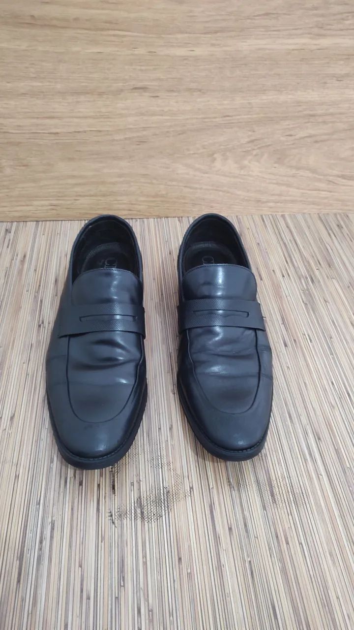 Sapato CNS - Couro legítimo - sem cadarço - Foto 5